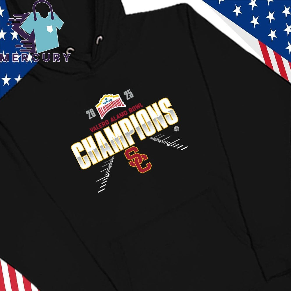 USC Trojans 2025 Valero Alamo Bowl Champions Shirt