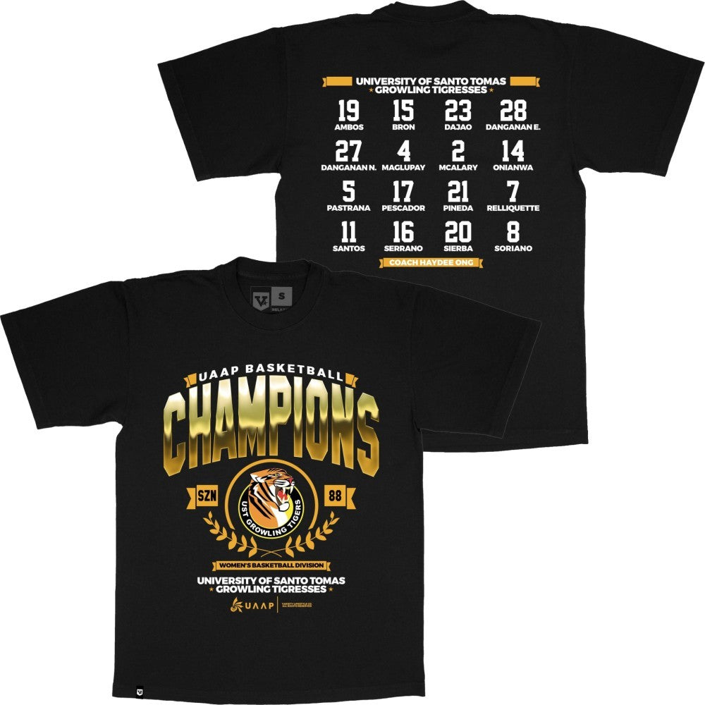 UST 2025 UAAP Season 88 Women’s Basketball Champions Shirt