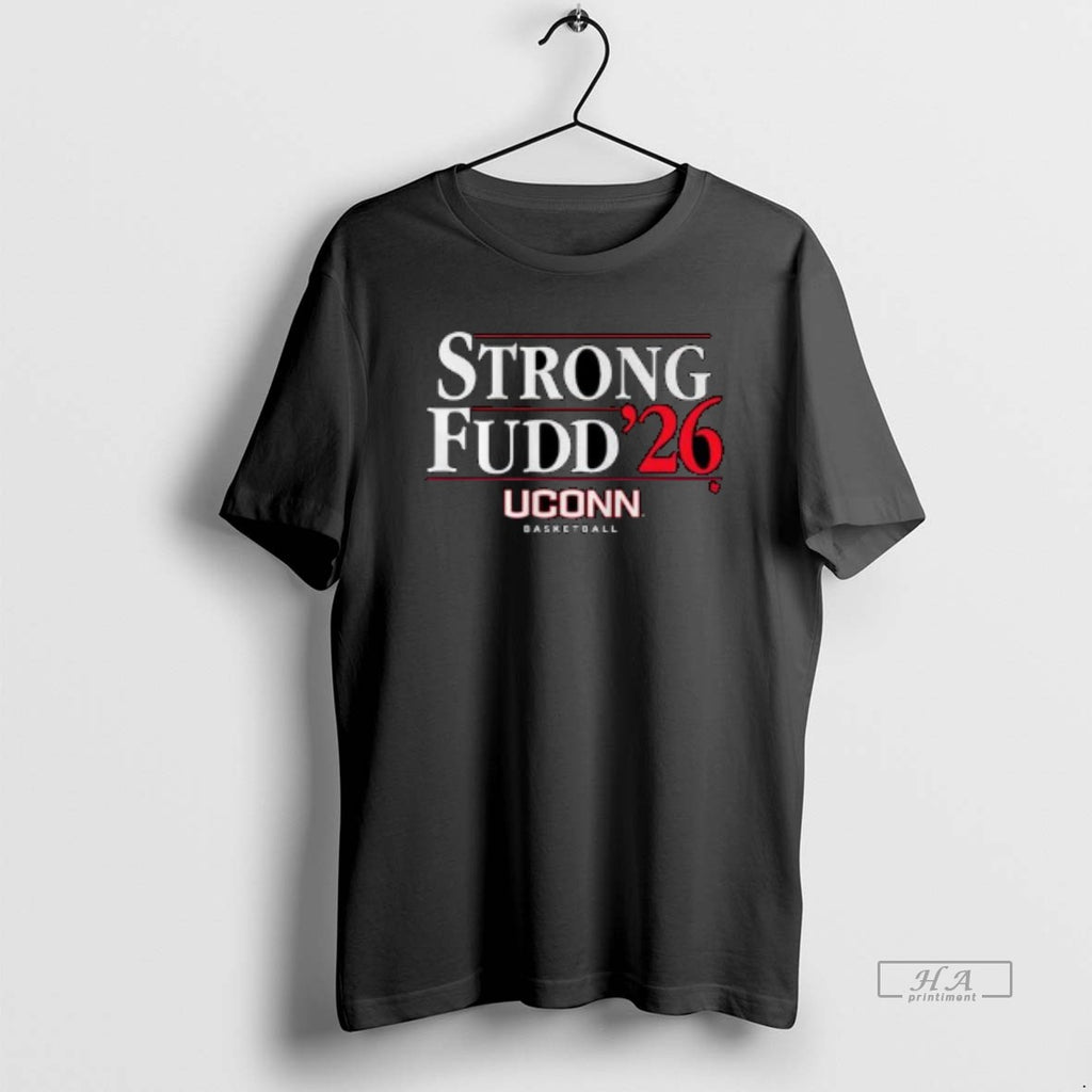 Official Uconn Basketball Strong Fudd 2026 Circle Black T-Shirts, Hoodie, Sweatshirt | AU01DripNestTees.com