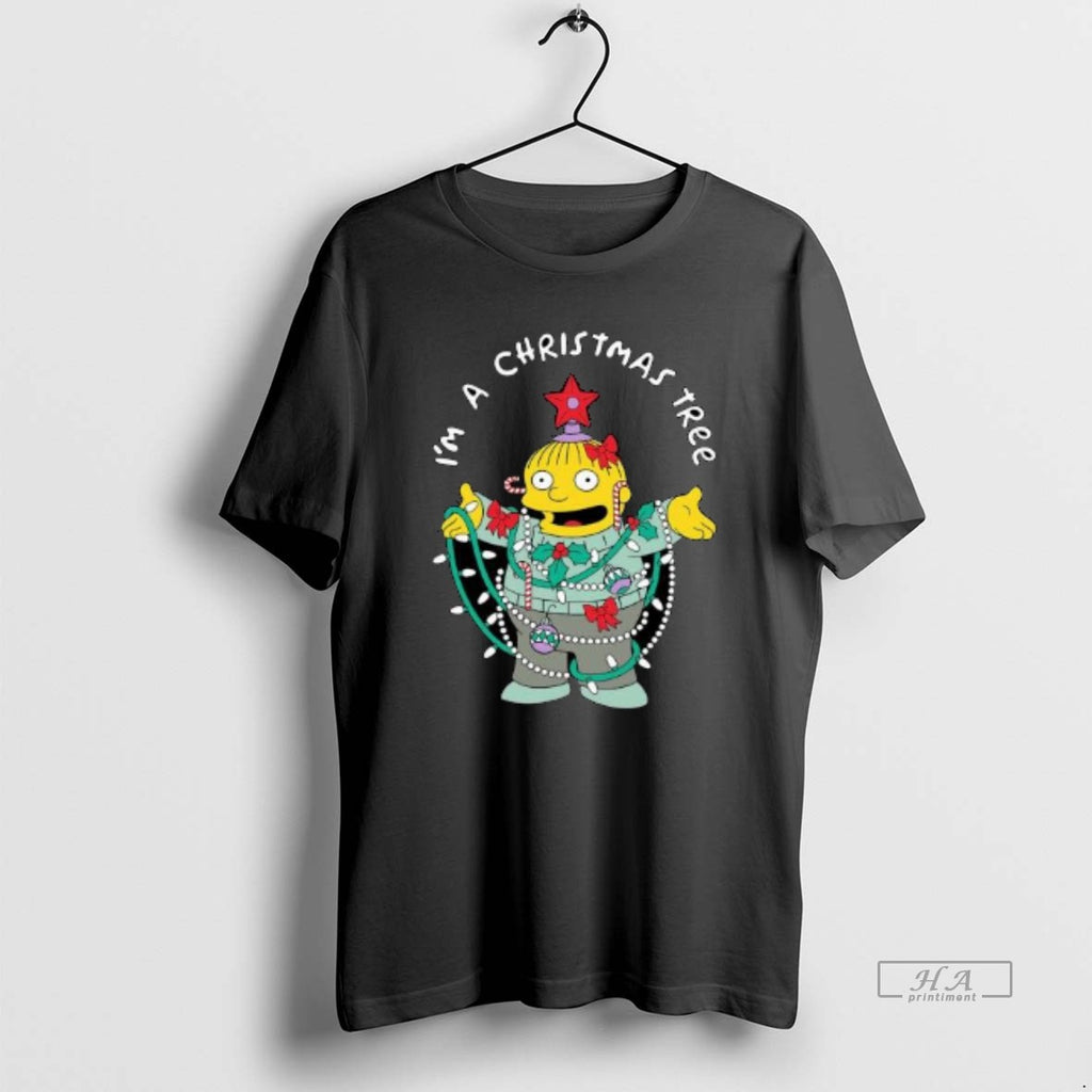 Official Uncle Reco Ralph Im A Christmas Tree Circle Black T-Shirts, Hoodie, Sweatshirt | AU01DripNestTees.com