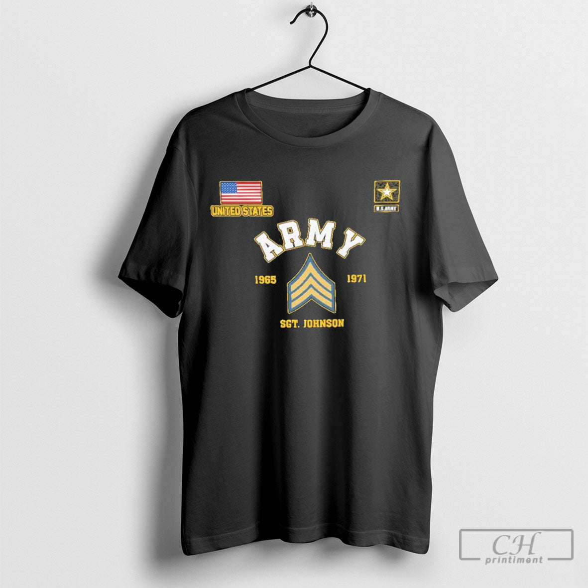 Official United State Army Sgt Johnson Shirt Sweater