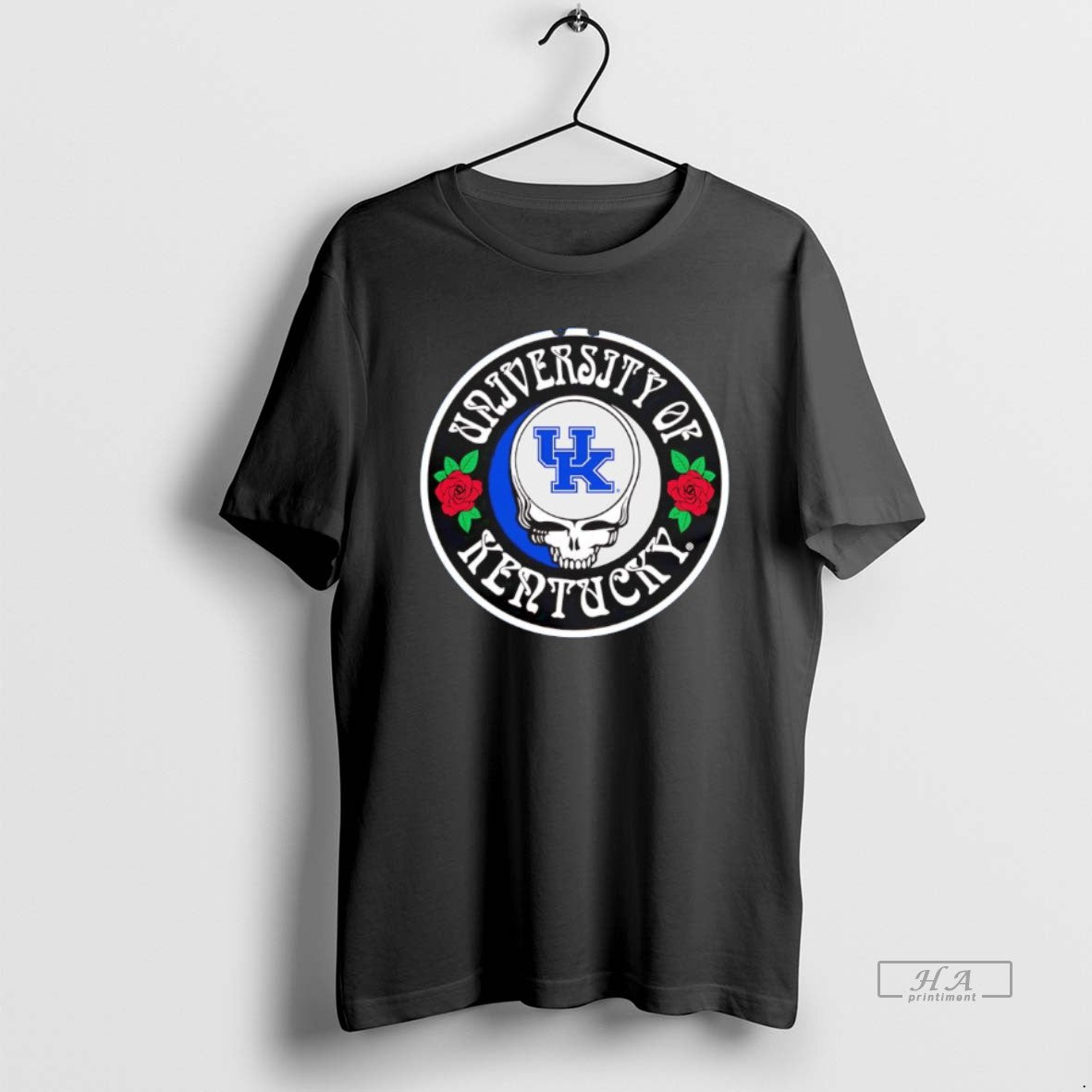 Official University Of Kentucky Wildcats Sugar Skull Grateful Dead Logo T-Shirts, Hoodie, Sweatshirt | AU01DripNestTees.com