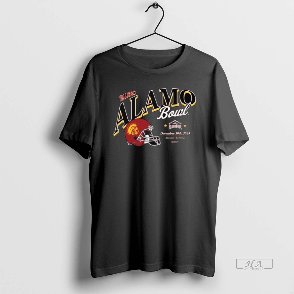 Official Usc Trojans 2025 Valero Alamo Bowl December 30th 2025 Helmet Long Sleve T-Shirts, Hoodie, Sweatshirt