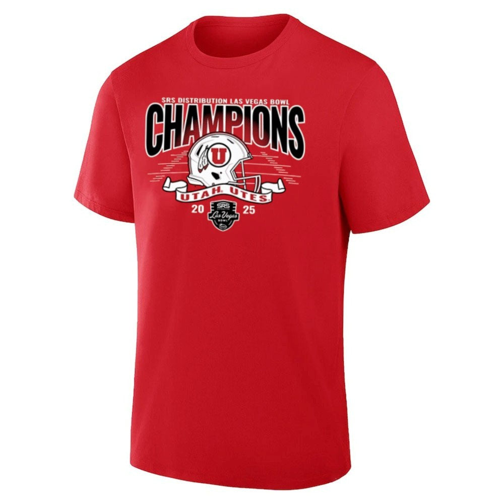 Utah Utes 2025 Las Vegas Bowl Football Champions Shirt