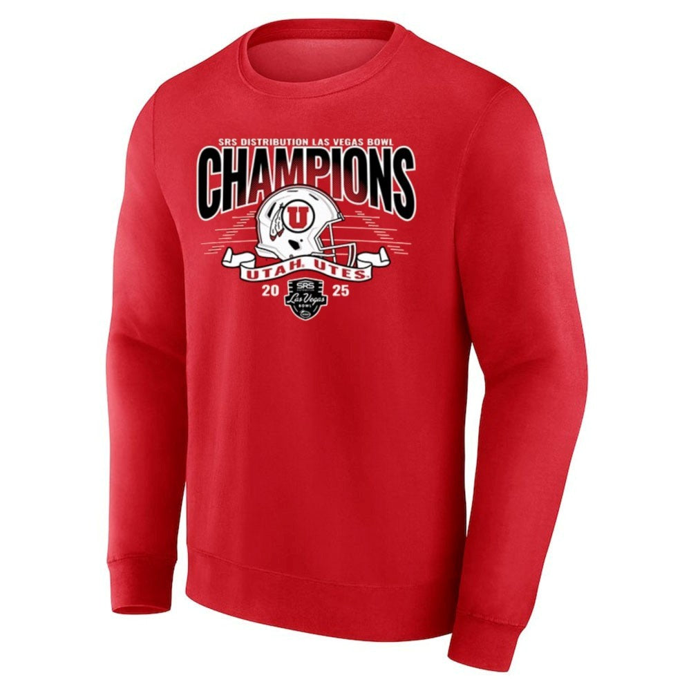 Utah Utes 2025 Las Vegas Bowl Football Champions Shirt