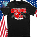 Utah Utes 2025 SRS Distribution Las Vegas Bowl Champions Helmet Shirt