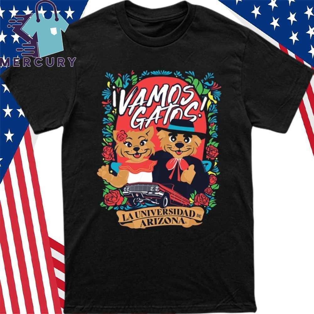 Vamos Gatos La Universidad De Arizona Shirt