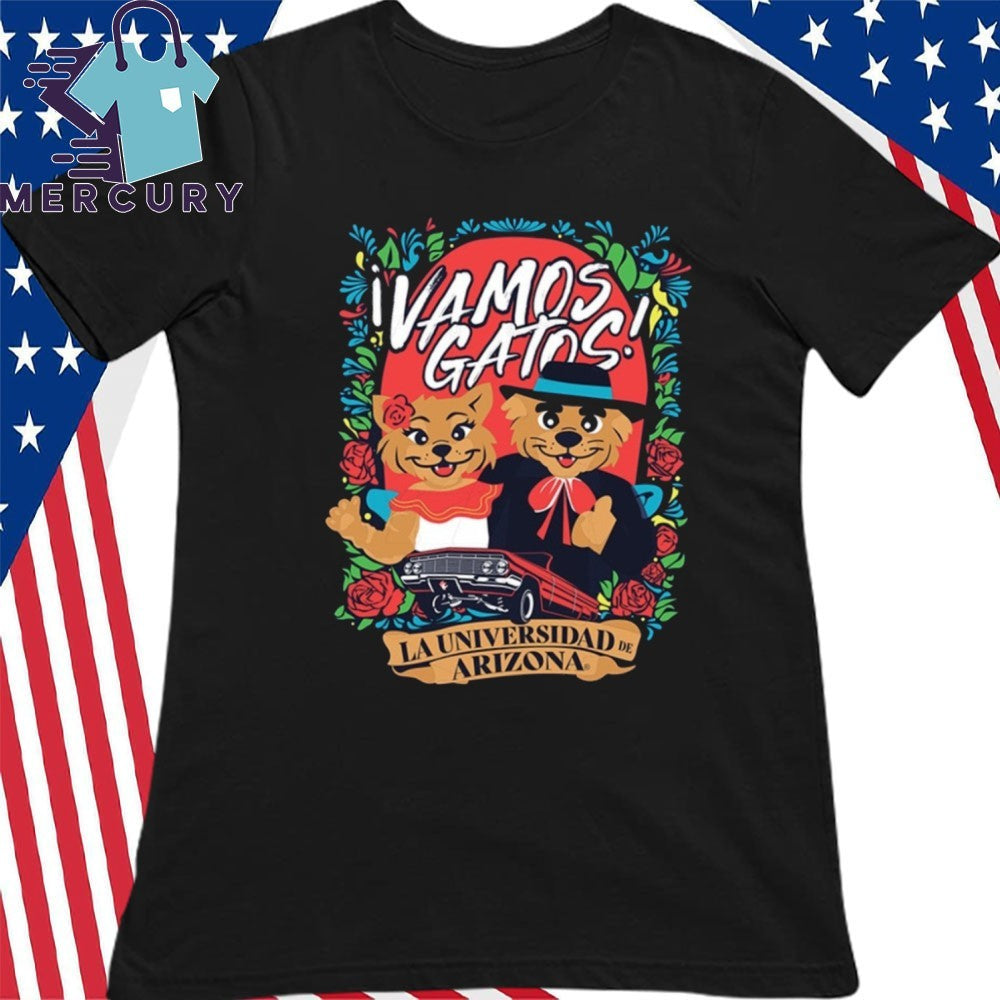 Vamos Gatos La Universidad De Arizona Shirt