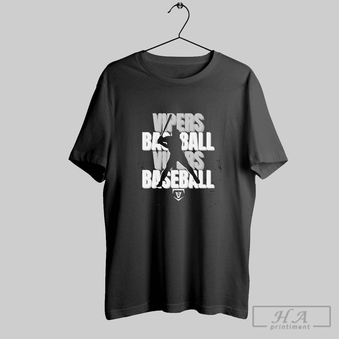 Official Vandegrift Crown Trio Baseball Silhouette
