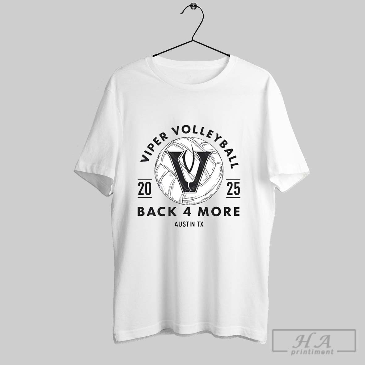 Official Viper Volleyball 2025 Back 4 More