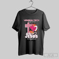 Official Virginia Tech In My Veins Jesus In My Heart The Hokiebird Virginia Tech Mascot