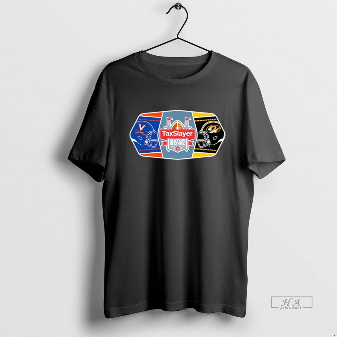 Official Virginia Vs Mizzou 2025 Taxslayer Gator Bowl 2 Team Christmas T-Shirts, Hoodie, Sweatshirt | AU01DripNestTees.com