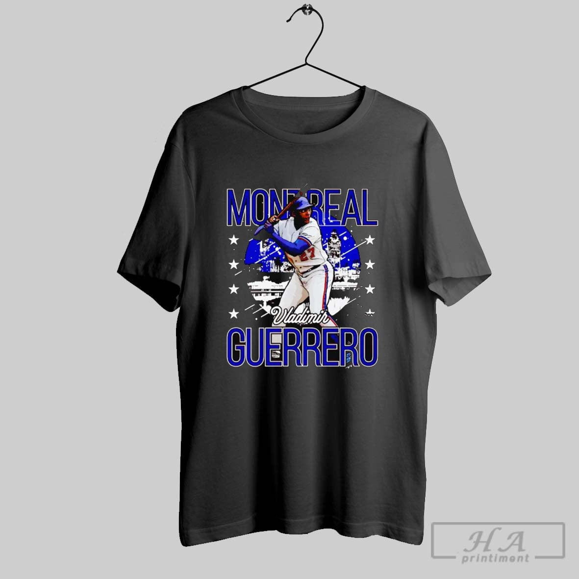 Official Vladimir Guerrero Montreal Skyline Swing