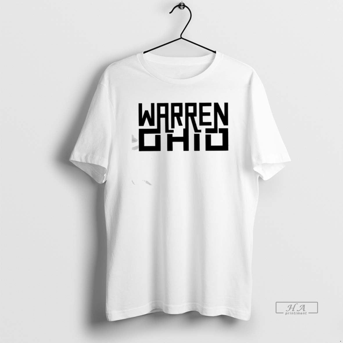 Official Warren Ohio Rectangle Text T-Shirts, Hoodie, Sweatshirt | AU01DripNestTees.com