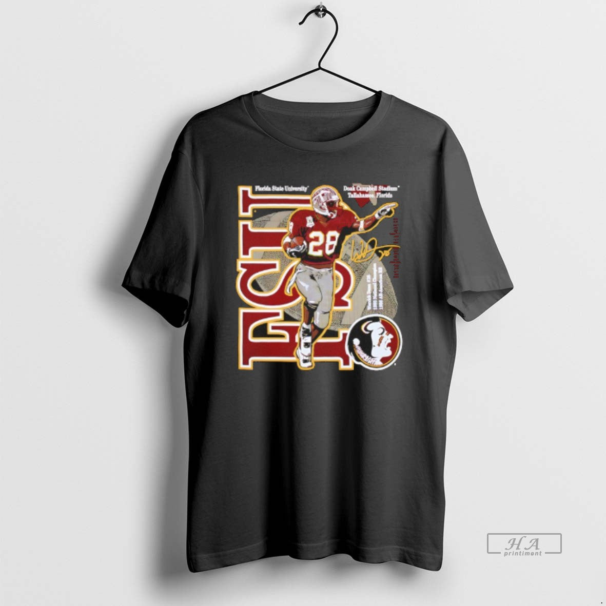 Official Warrick Dunn Fsu Seminoles No 28 Signature Graphic T-Shirts, Hoodie, Sweatshirt | AU01DripNestTees.com