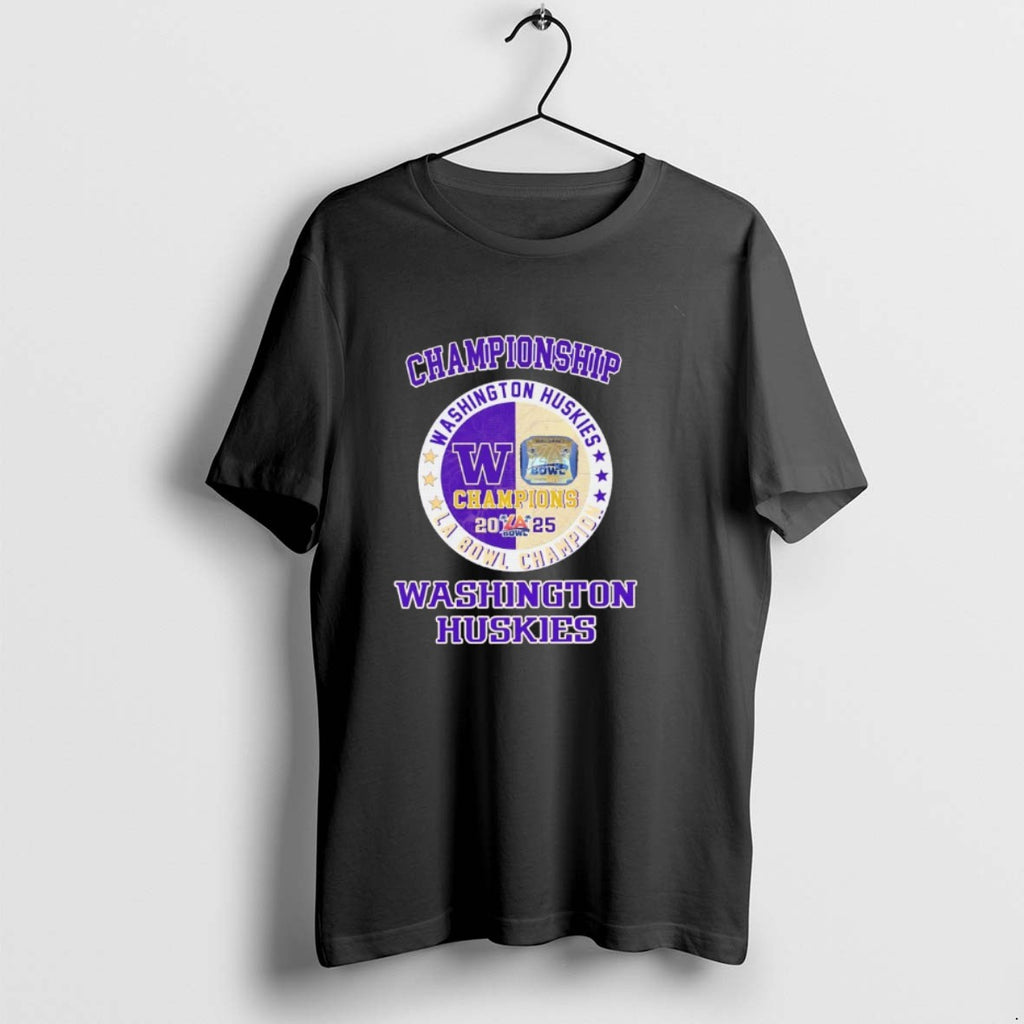 Official Washington Huskies 2025 La Bowl Champions T-Shirts, Hoodie, Sweatshirt | AU01DripNestTees.com