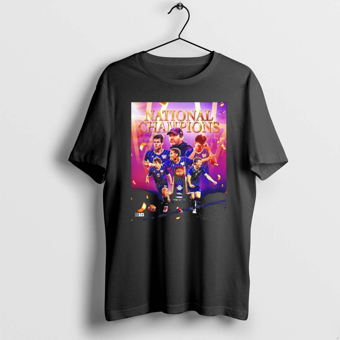 Official Washington Huskies Mens Soccer National Champions 2025 T-Shirts, Hoodie, Sweatshirt | AU01DripNestTees.com