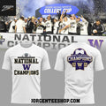 Washington Huskies NCAA Men’s Soccer National Champions 2025 Special Limited Two Sided Shirt