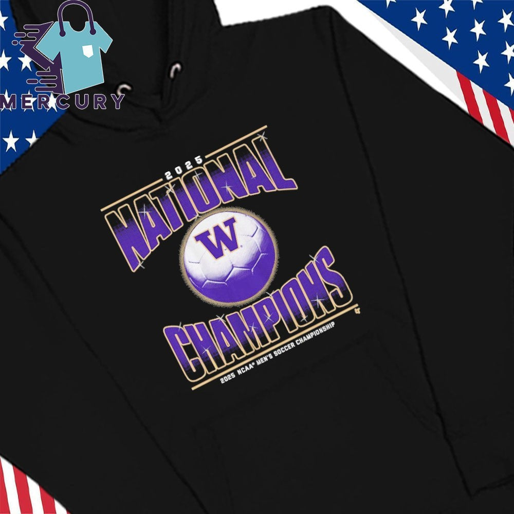 Washington Men’s Soccer 2025 National Champions Shirt