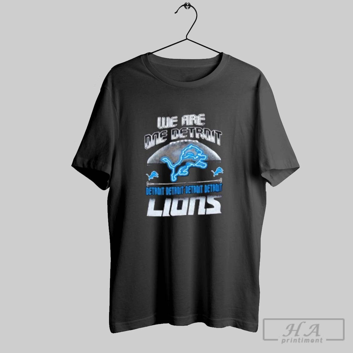 Official We Are One Detroit Lions Football Retro