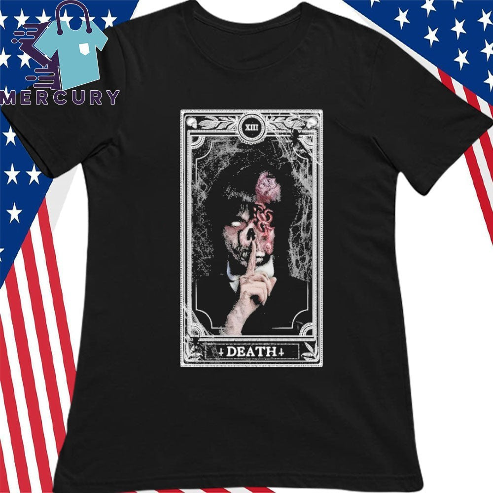 Wednesday Addams Death Tarot Card Xiii Gothic Shirt
