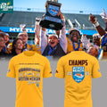 Western Michigan Broncos Football 2025 Myrtle Beach Bowl Champs Two Sided Shirt