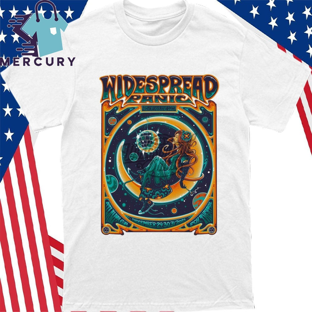 Widespread Panic Dec 29-31 2025 Fox Theatre in Atlanta GA Poster Shirt