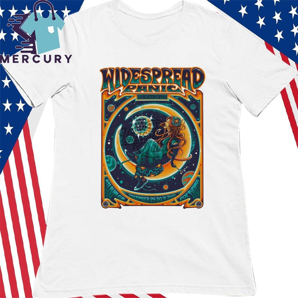 Widespread Panic Dec 29-31 2025 Fox Theatre in Atlanta GA Poster Shirt