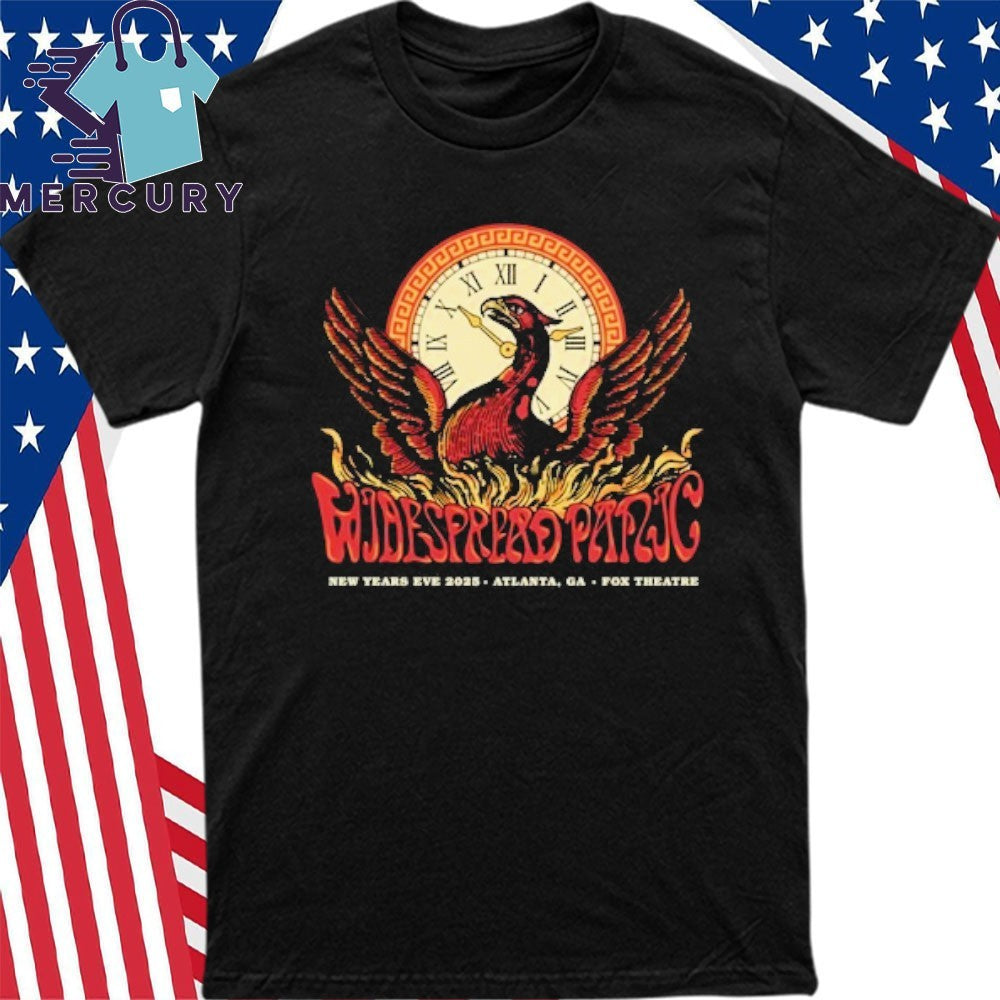 Widespread Panic New Years Eve 2025 Atlanta, GA Fox Theatre Shirt
