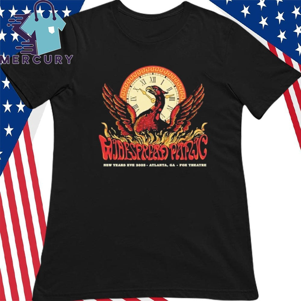 Widespread Panic New Years Eve 2025 Atlanta, GA Fox Theatre Shirt