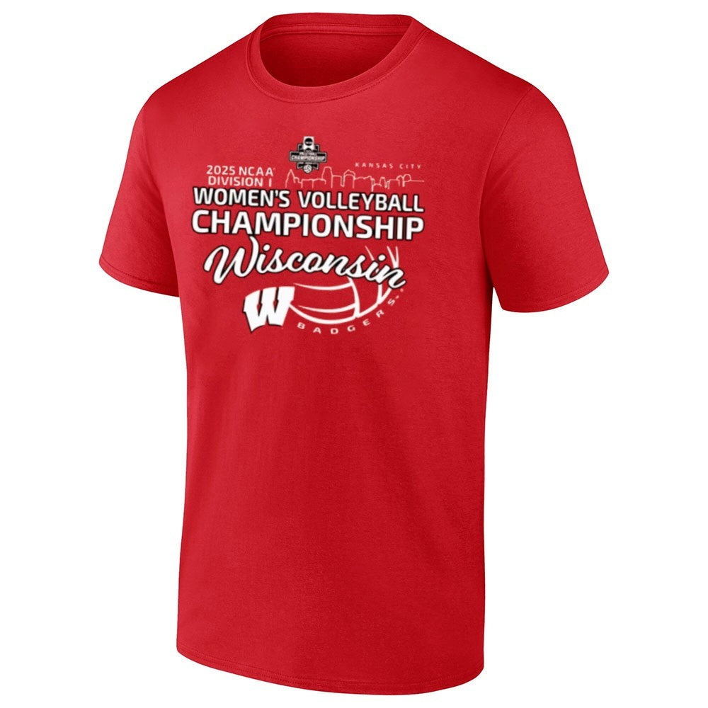 Wisconsin Badgers 2025 NCAA Division 1 Women’s Volleyball Champions Shirt