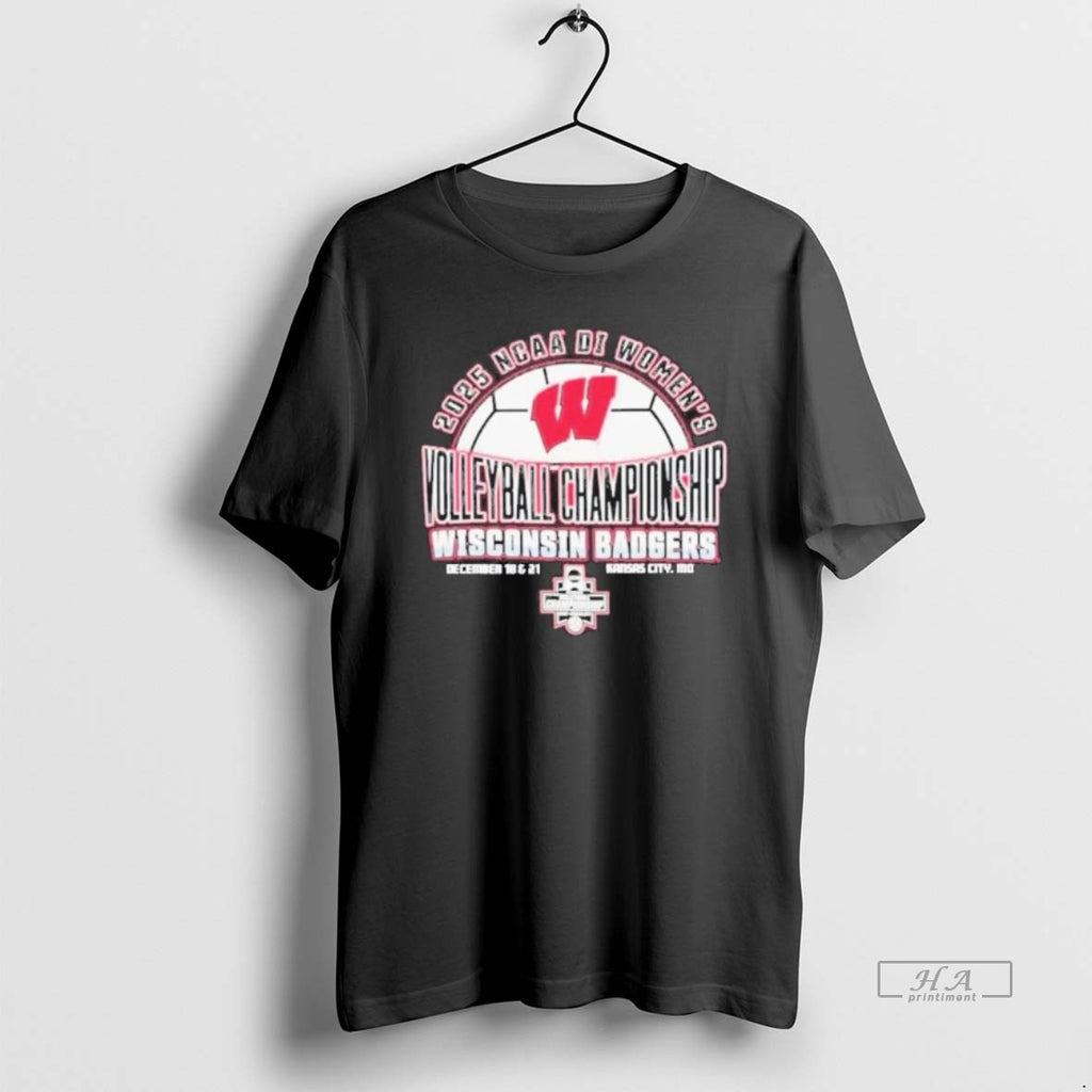 Official Wisconsin Badgers Division I Womens Volleyball Final T-Shirts, Hoodie, Sweatshirt | AU01DripNestTees.com