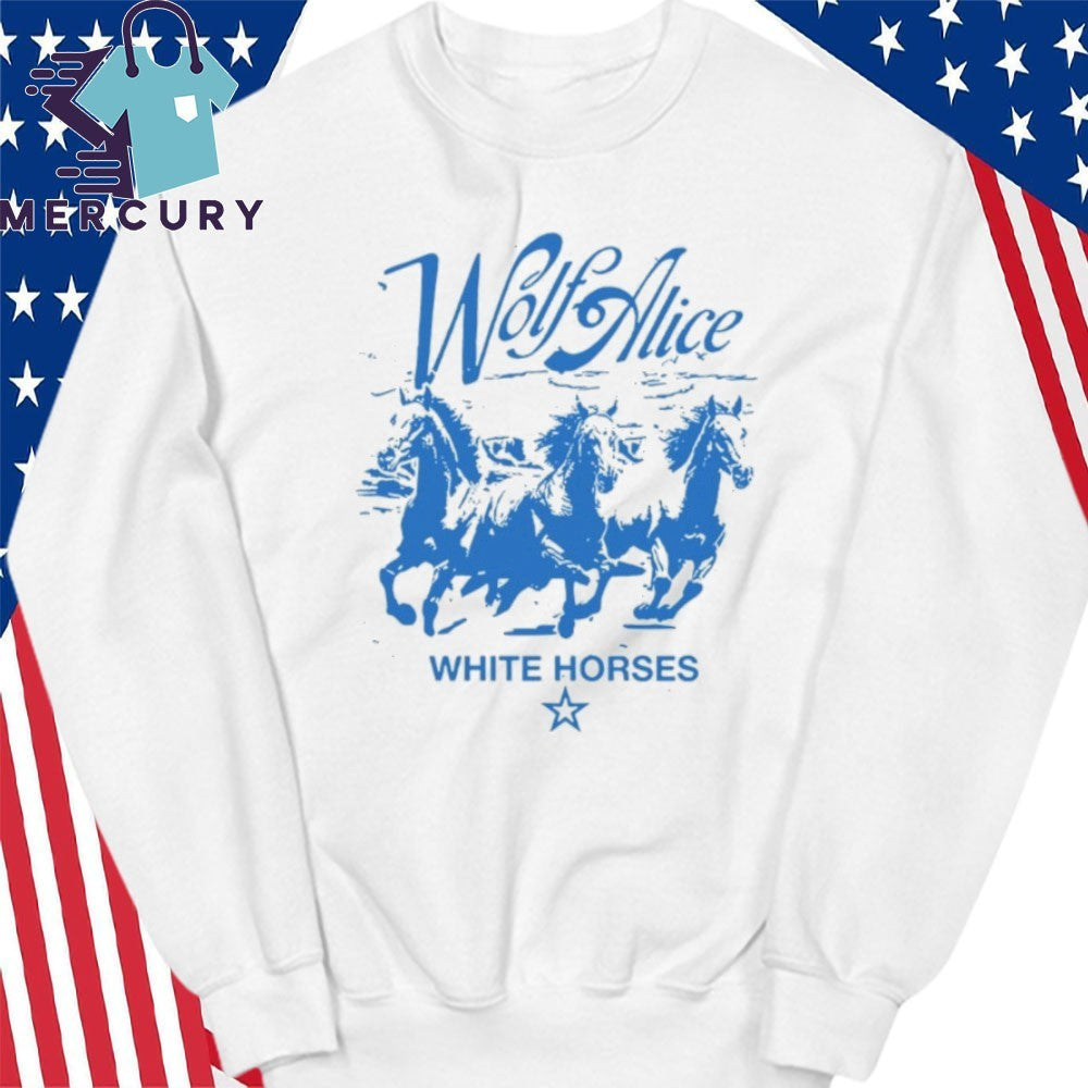 Wolf Alice White Horses Shirt
