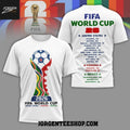 World Cup 2026 United States The Host Schedule Shirt