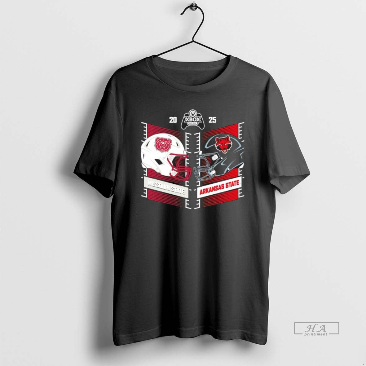 Official Xbox Bowl 2025 Missouri State Vs Arkansas State Head To Head T-Shirts, Hoodie, Sweatshirt | AU01DripNestTees.com