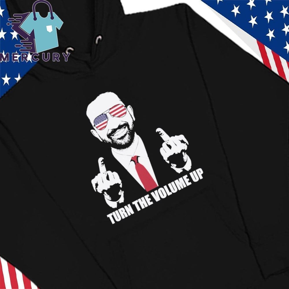 Zohran Mamdani Tells Trump Turn the Volume Up Shirt