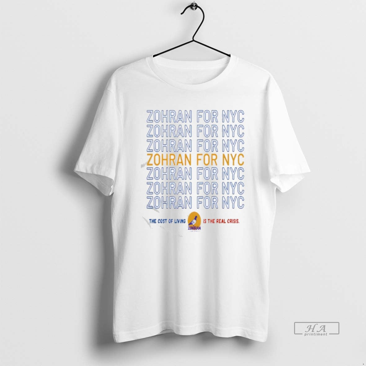 Official Zohran For Nyc The Cost Of Living Is The Real Crisis T-Shirts, Hoodie, Sweatshirt | AU01DripNestTees.com