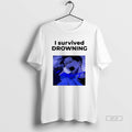 Official Akamu Na Ko I Survived Drowning Classic Womens T-Shirts, Hoodie, Sweatshirt | AU01DripNestTees.com