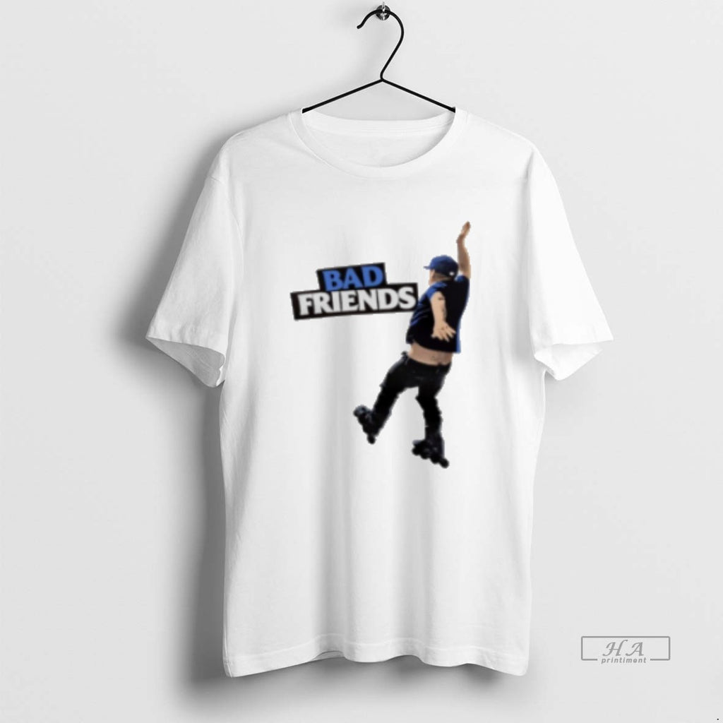 Official Bad Friends Bobby Falling Classic Womens T-Shirts, Hoodie, Sweatshirt | AU01DripNestTees.com