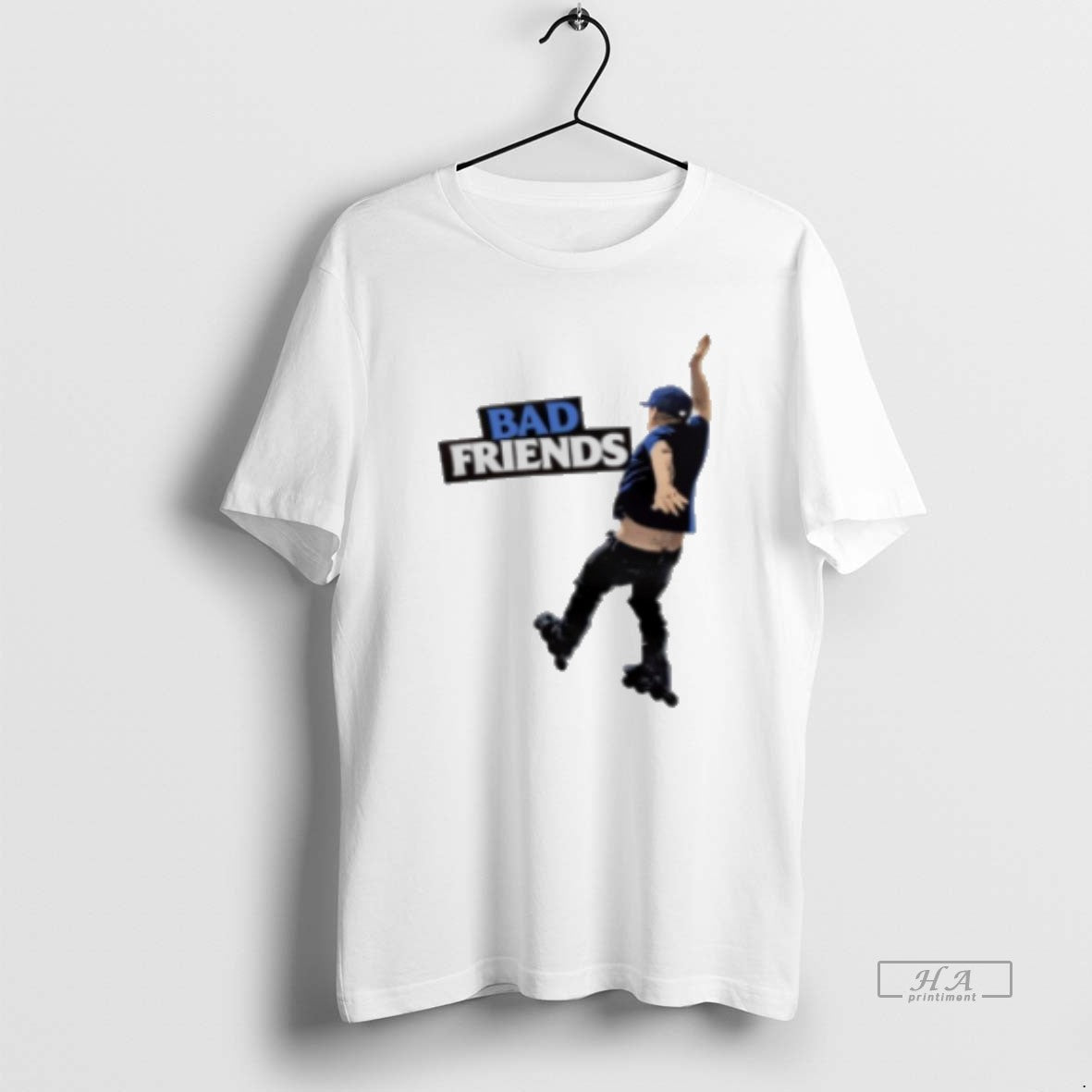 Official Bad Friends Bobby Falling Classic Womens T-Shirts, Hoodie, Sweatshirt | AU01DripNestTees.com