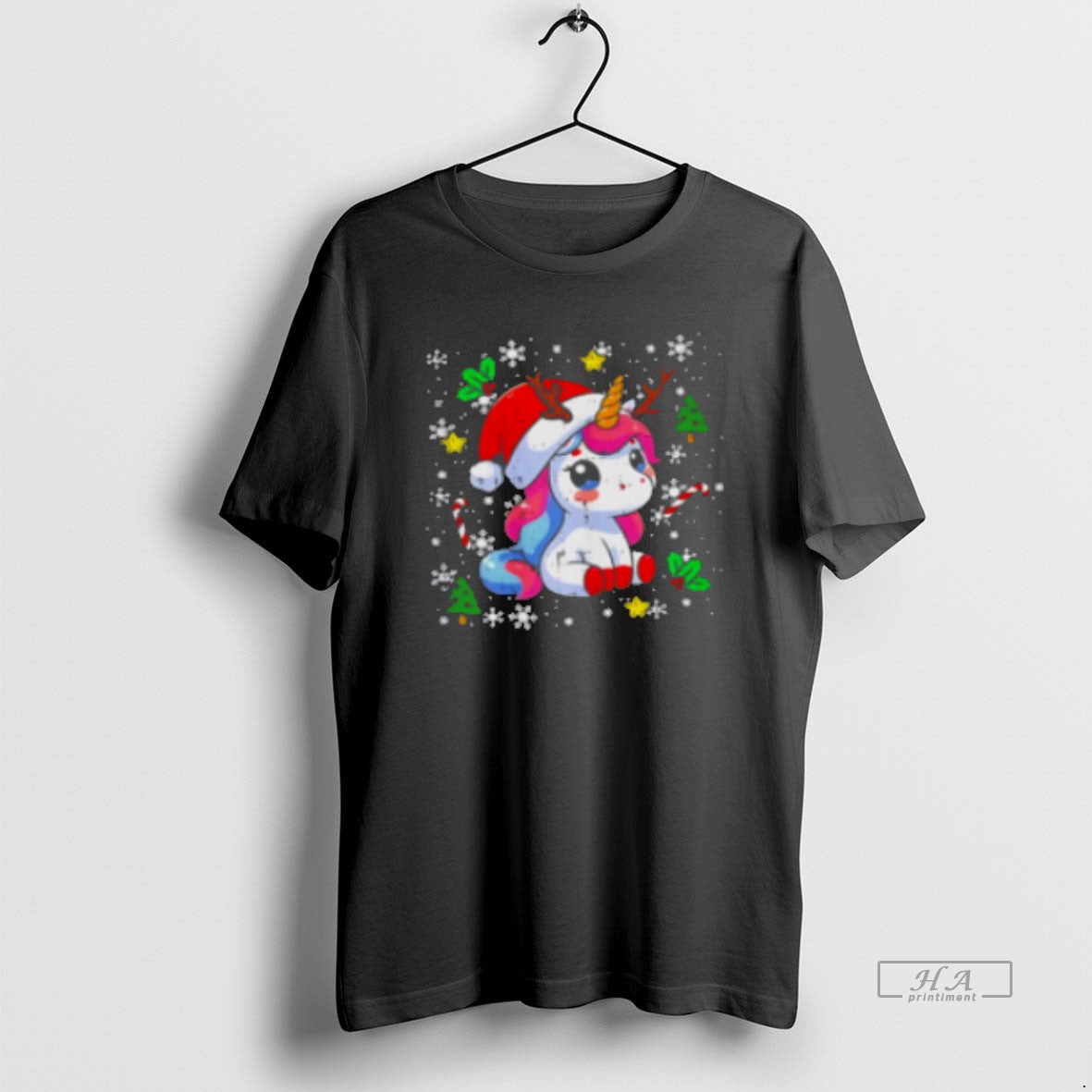 Official Christmas Unicorn Cute Magical Xmas Classic Womens T-Shirts, Hoodie, Sweatshirt | AU01DripNestTees.com