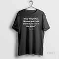 Official Holy Moly Man Woman And Child Di That Put 39em In The Aisles Classic T-Shirts, Hoodie, Sweatshirt