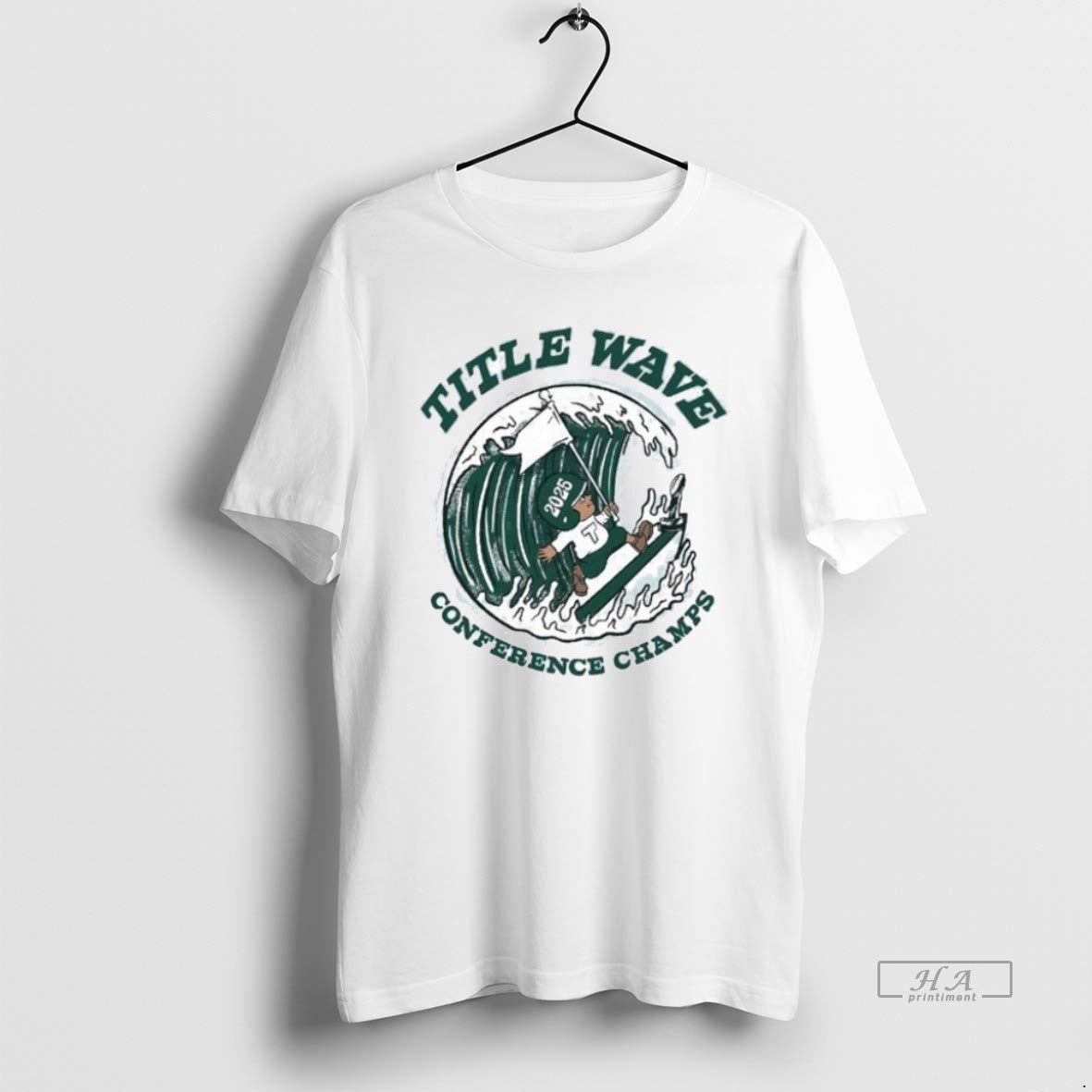 Official Tulane Green Wave Title Wave Conference Champs 2025 T-Shirts, Hoodie, Sweatshirt | AU01DripNestTees.com