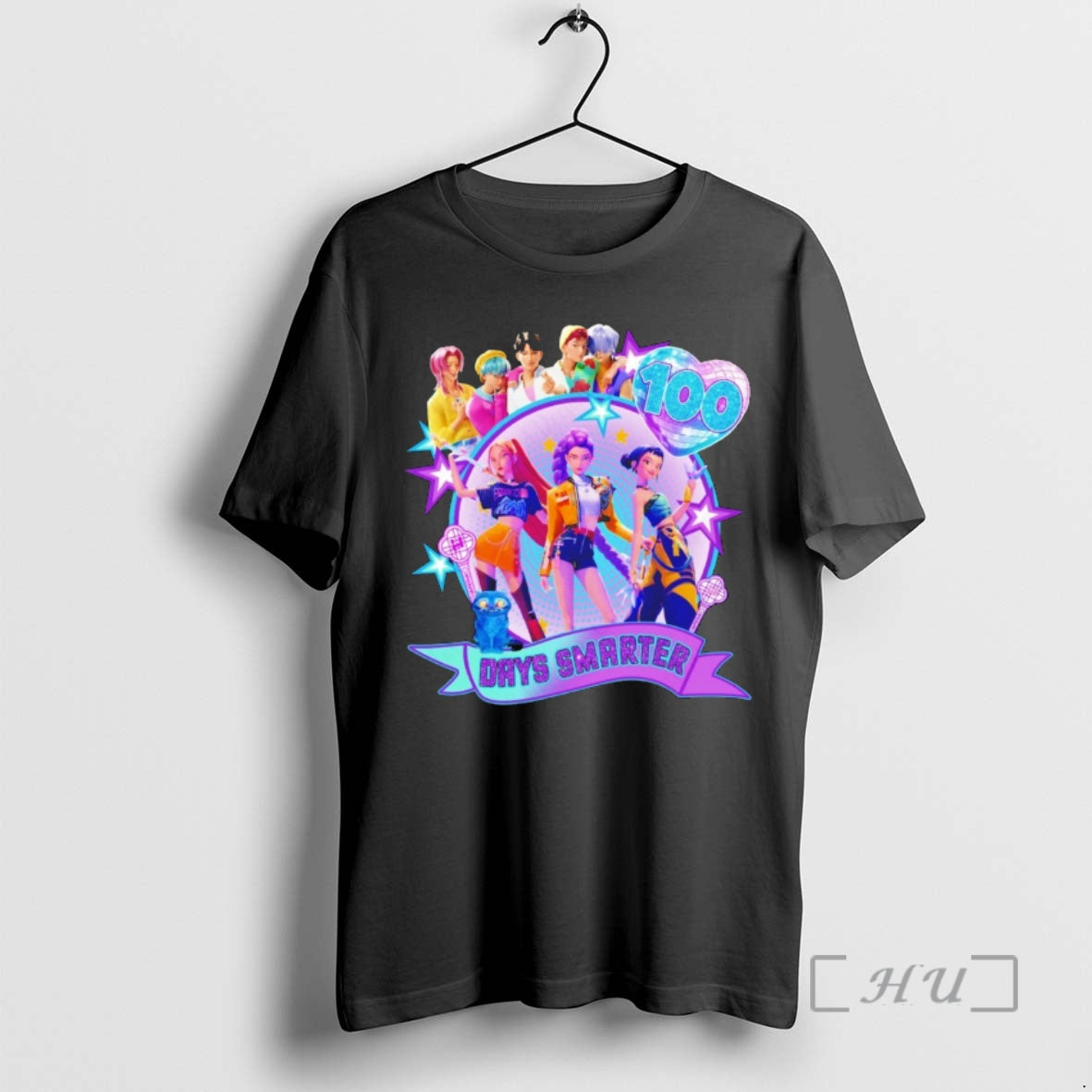 Officials 100 Days Smarter K Pop Days Smarter T-Shirts, Hoodie, Sweatshirt | AU01DripNestTees.com