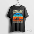 Officials 1st Annual Wkrp Thanks Giving Day Turkey Drop Vintage T-Shirts, Hoodie, Sweatshirt | AU01DripNestTees.com