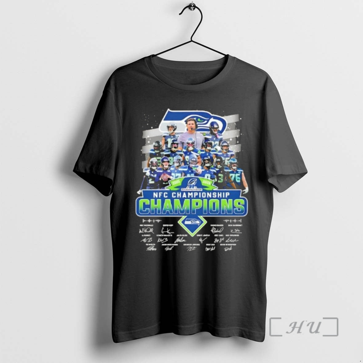 Officials 2025 2026 Nfc Championship Champions All Names Players Signatures T-Shirts, Hoodie, Sweatshirt
