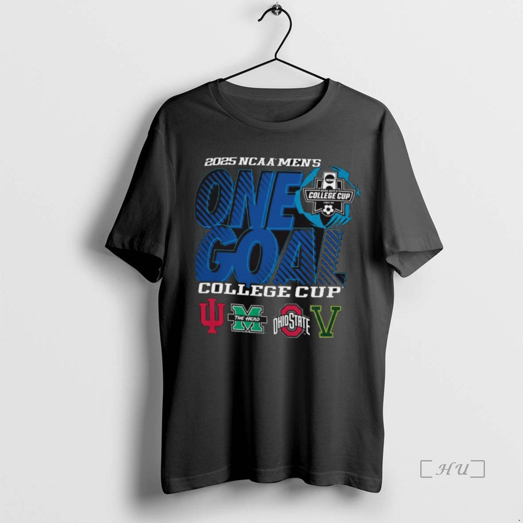 Officials 2025 Ncaa Mens One Goal College Cup Champion T-Shirts, Hoodie, Sweatshirt | AU01DripNestTees.com