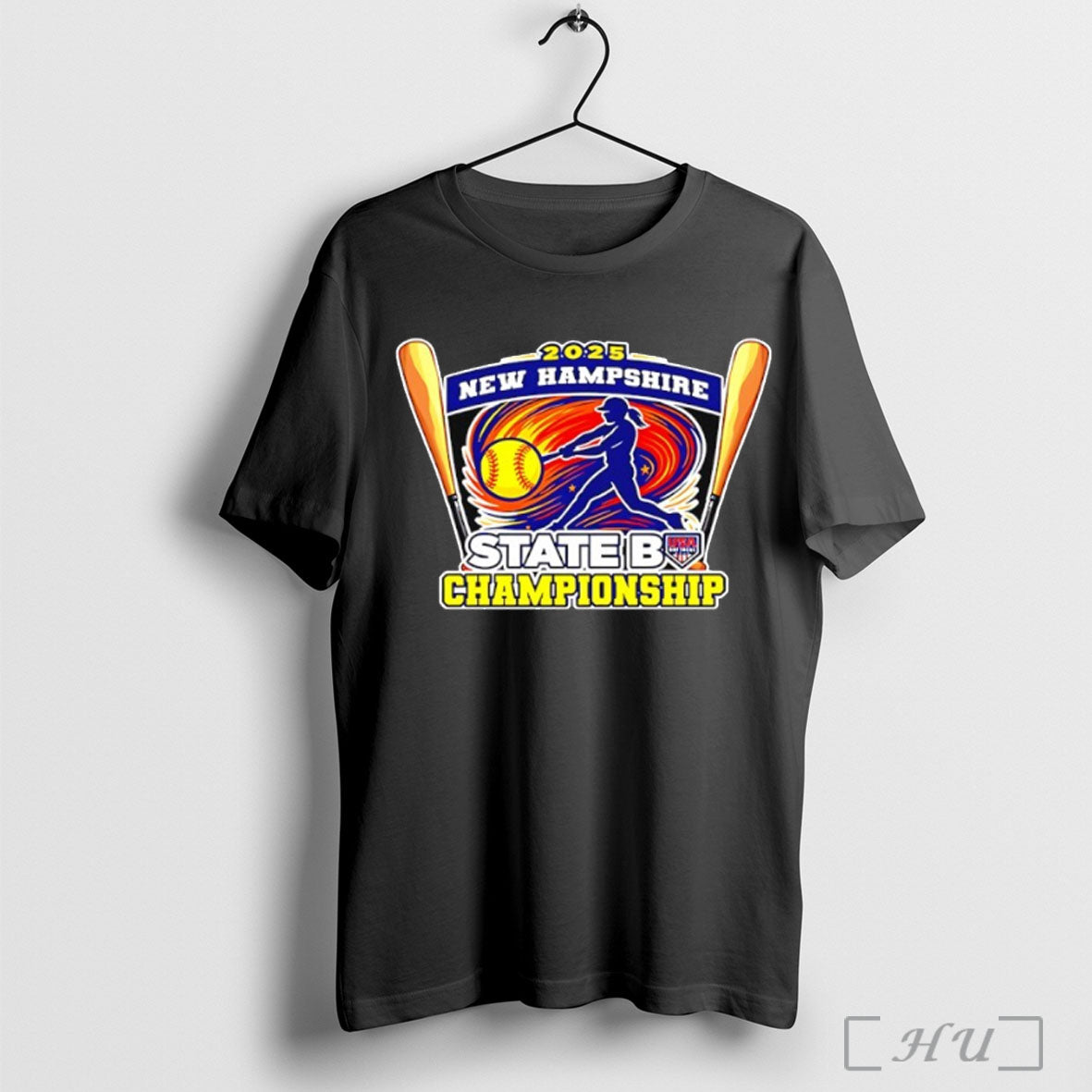 Officials 2025 New Hampshire State B Championship Softball Tournament Logo T Shirt