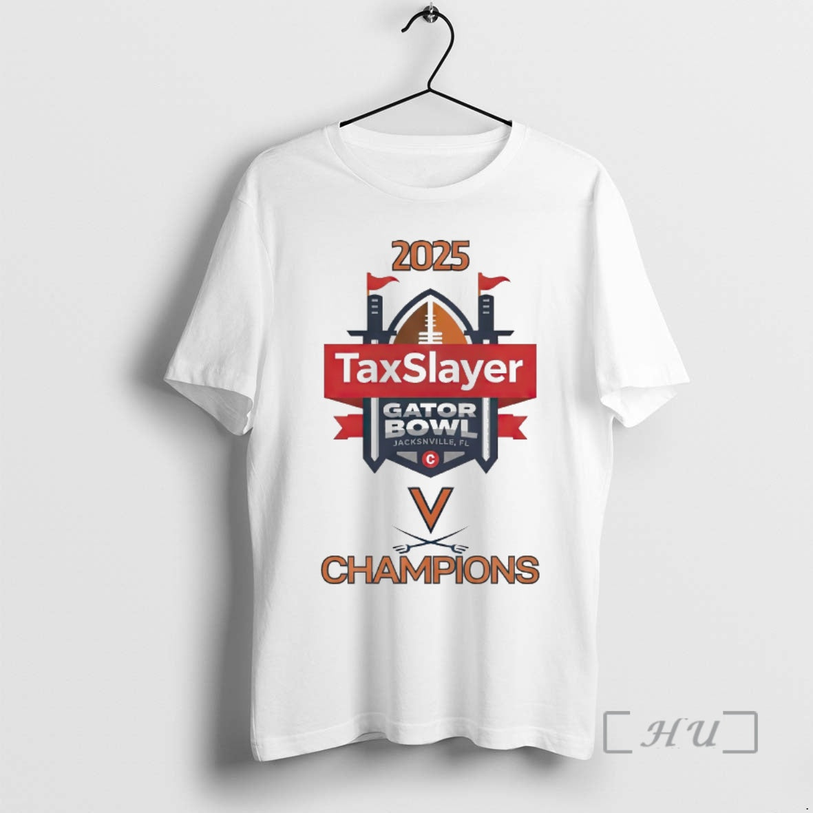 Officials 2025 Taxslayer Gator Bowl Champions Virginia Cavaliers Logos T-Shirts, Hoodie, Sweatshirt | AU01DripNestTees.com
