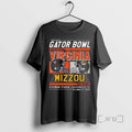 Officials 2025 Taxslayer Gator Bowl Cavalier Virginia Vs Mizzou Tiger Helmet Everbank Stadium Jacksonville Fl T-Shirts,...